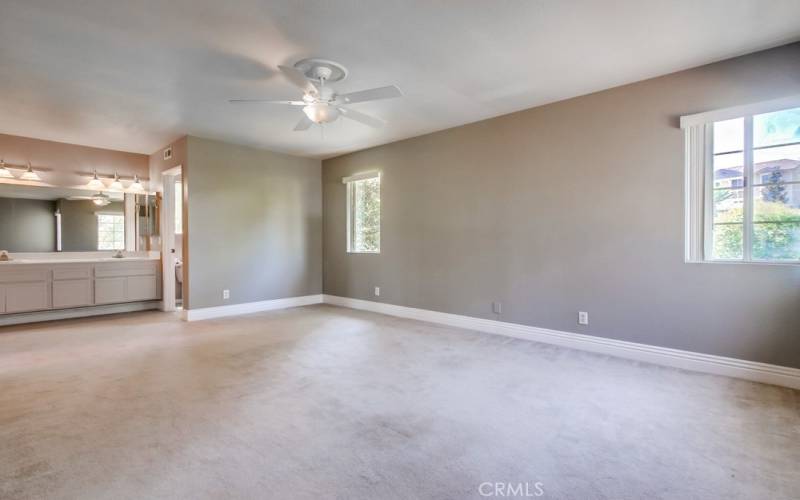 Virtual staging primary suite