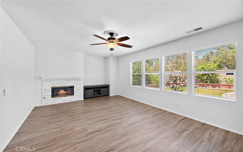 Light-filled family room