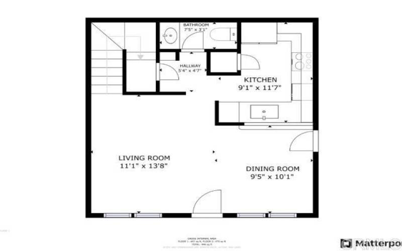 Downstairs Floor Plan