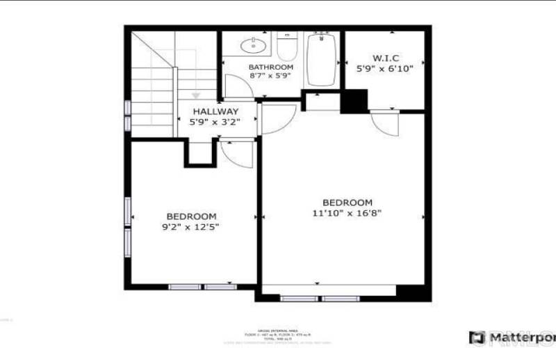 Floor Plan Upstairs