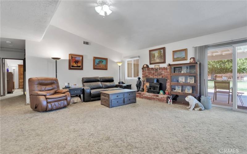 Expansive Living Room View Upon Entry!