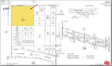 APN Parcel Map (3089-022-001 (approx 40 acres))