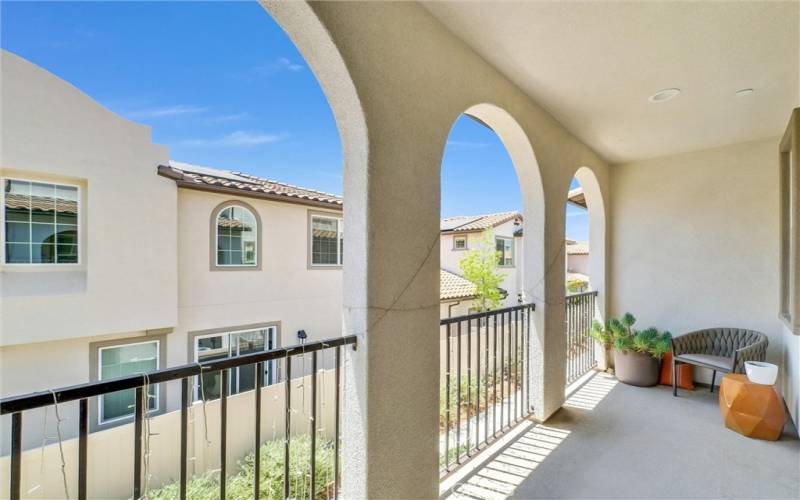 private balcony