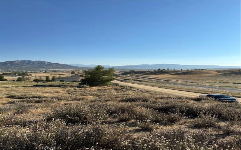 View of parcel from potential homesite.