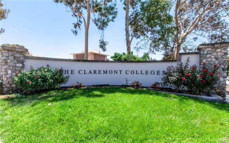 walking distance to Claremont colleges