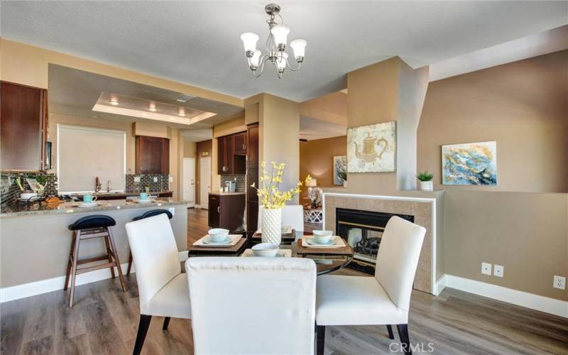 Dining Room back to Kitchen.