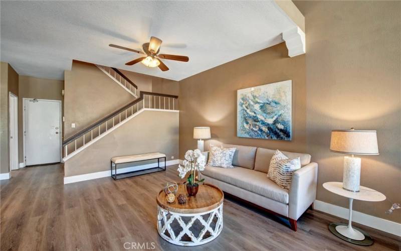 Living Room toward Staircase.