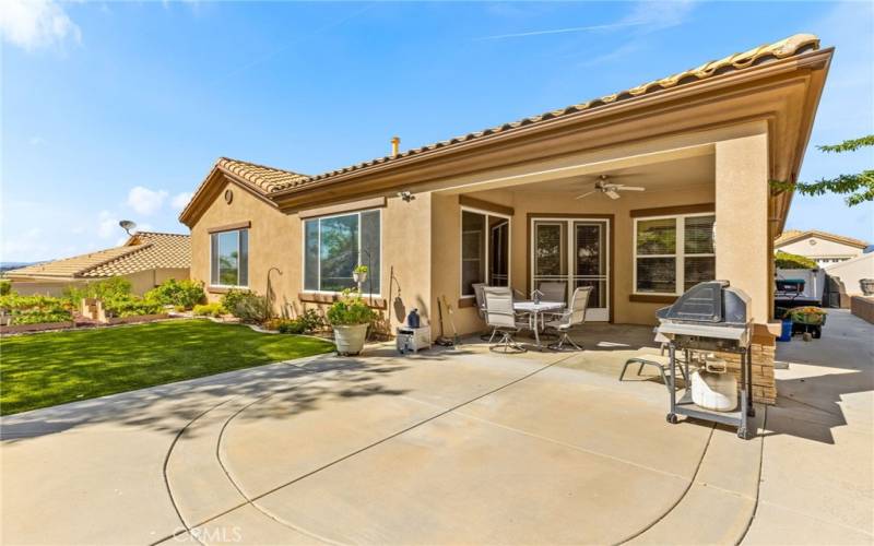 Roof Line Covered Patio