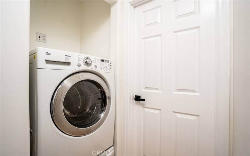 Combination washer & dryer is included!