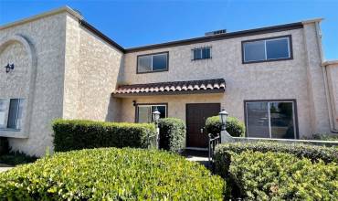 An oversized courtyard patio greats your entrance into this home. With room for a patio set, BBQ, and outdoor relaxation.