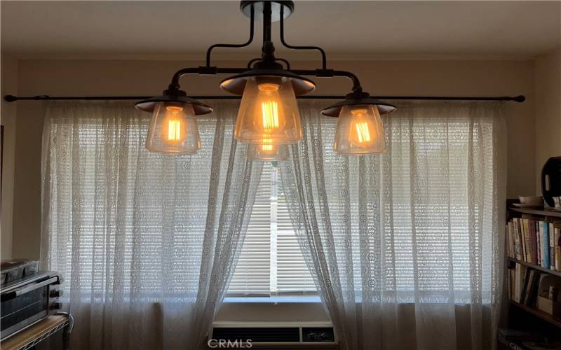 New dinning light fixture