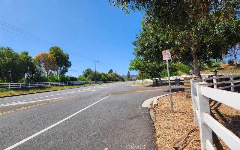 Narbonne Ave. changes to Palos Verdes Dr. East which takes you to the end of the Peninsula.