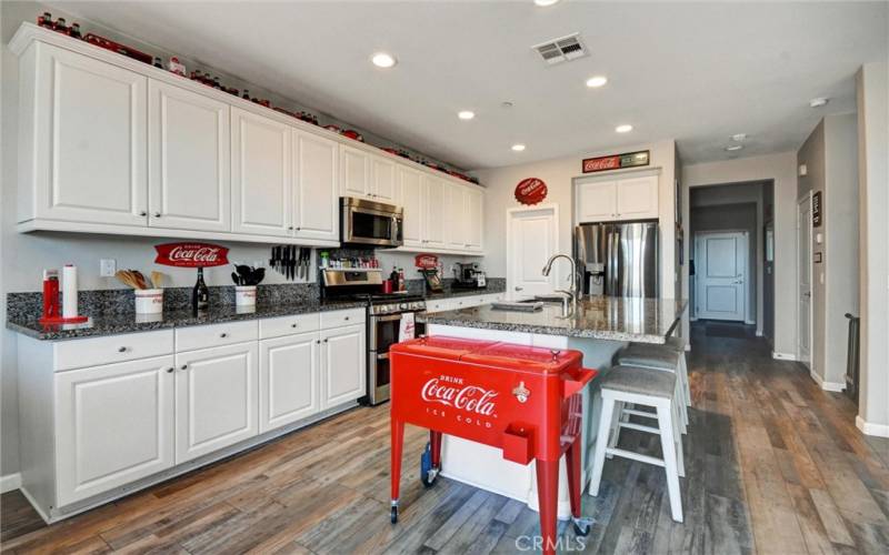 Great Room - Kitchen and Island