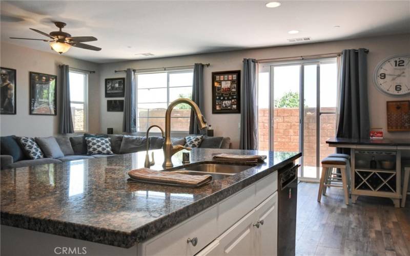 Great Room - Kitchen Island