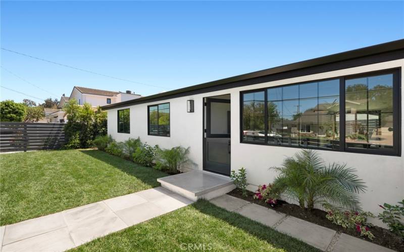 Front house entry