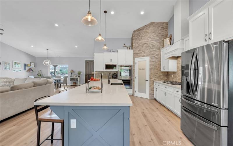 Breakfast bar and Designer Countertops