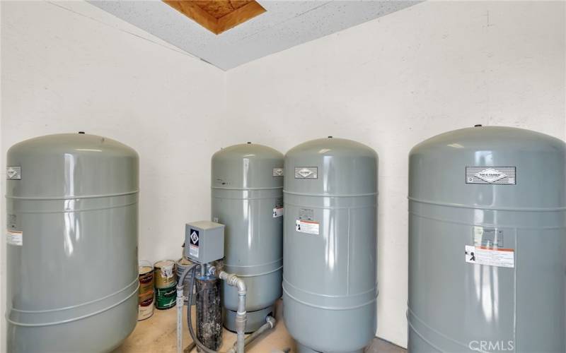 Filtration and UV Sanitation System in Well House