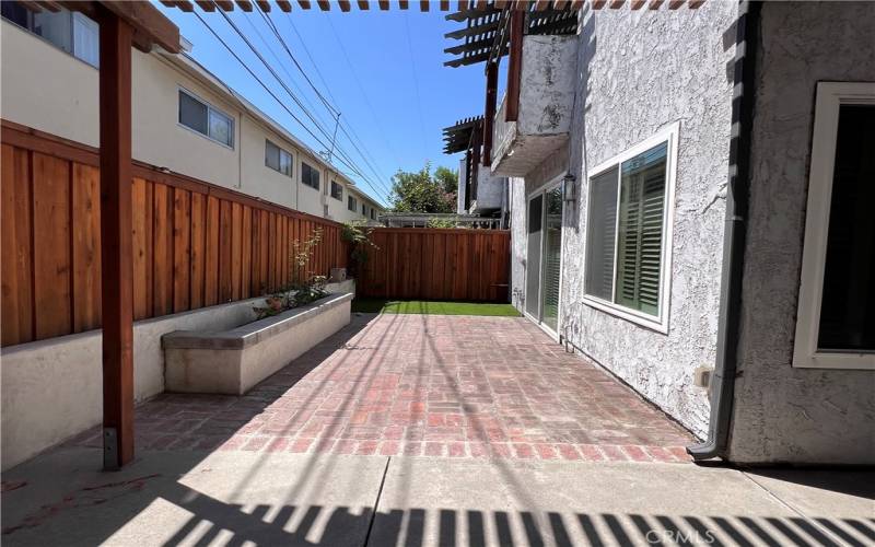 Patio with pergola