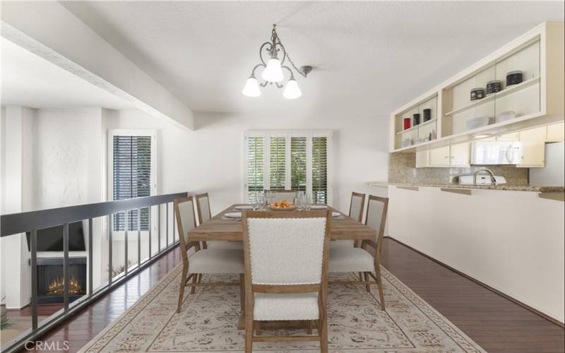 Dining Room - Virtually Staged