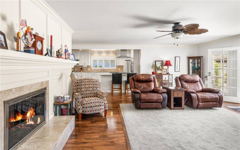 Fireplace in Great Room