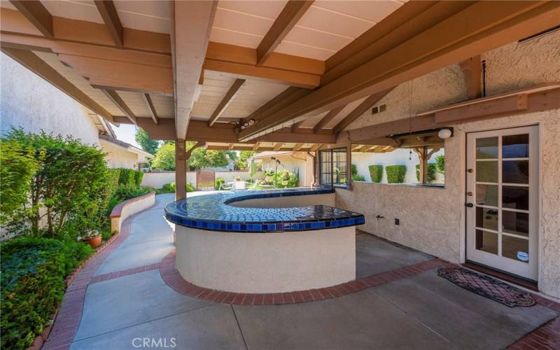 Outdoor Kitchen and Entertaining Space