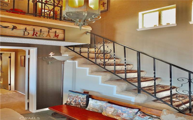 Stairs w/Upstairs Landing