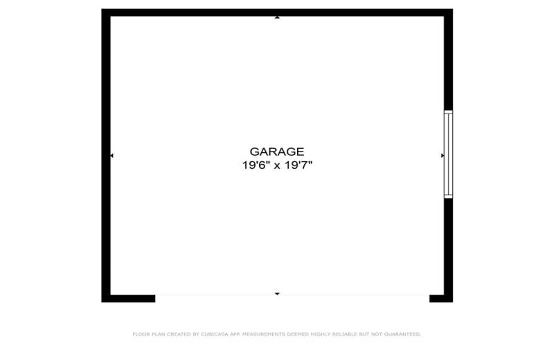 Floor Plan Garage