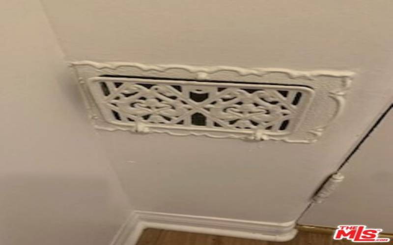 vintage mail slot in Entry