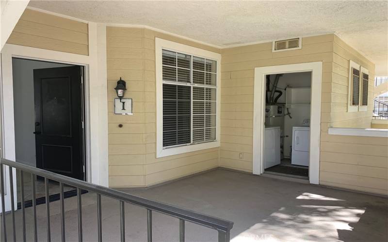 Entrance and Laundry Room