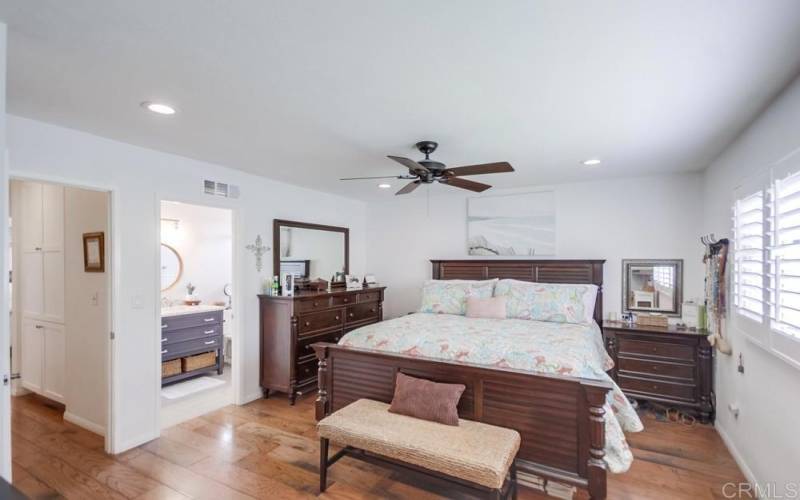 Master Bedroom with Ensuite Bathroom