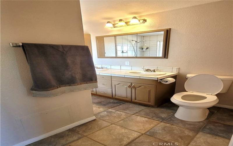 Upstairs master bath