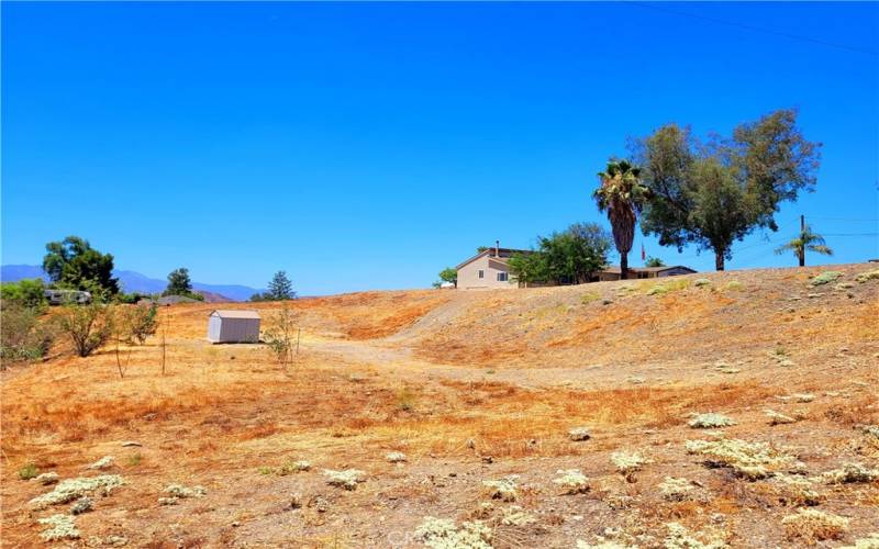 Lower flat lot. Storage shed #2