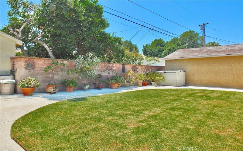 Another perspective of the stunning backyard