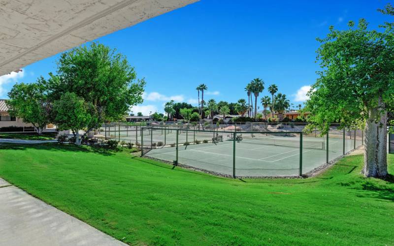 COMMUNITY TENNIS COURTS FROM TENNIS CLUB