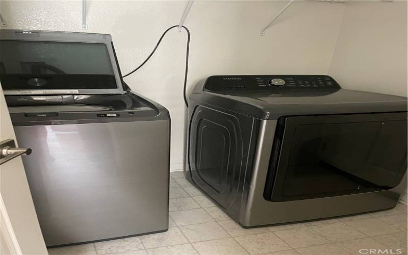 Washer and Dryer Included