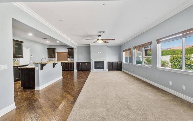 View of the Kitchen w/Bar Top and S/S Appliances