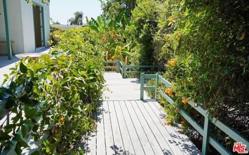 backyard deck