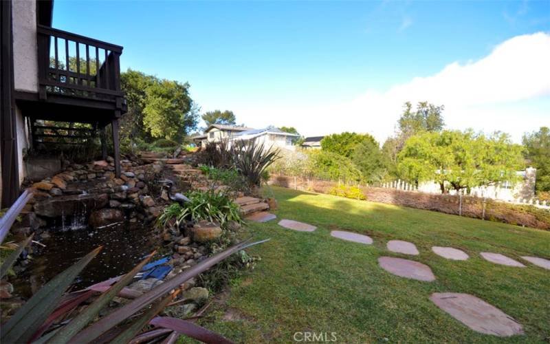 Front Yard and Pond