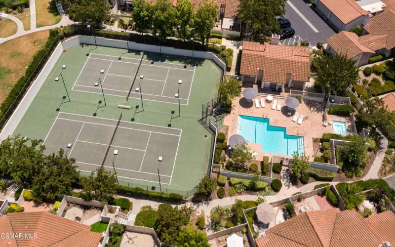 Tennis and pool