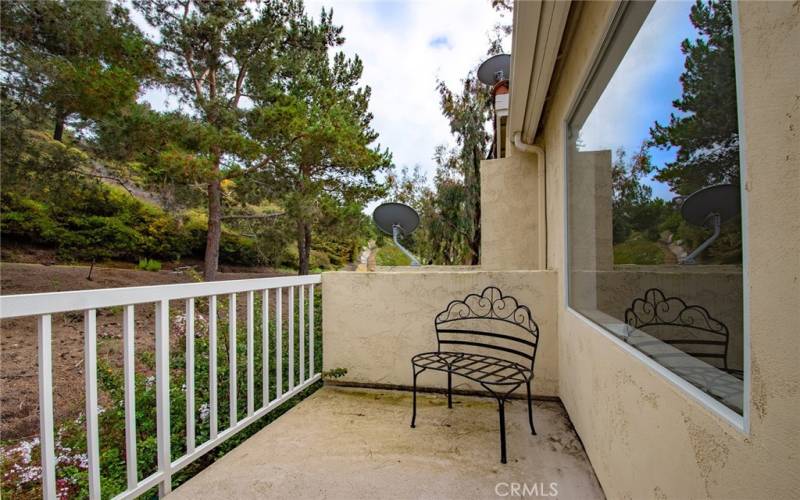 Outdoor balcony