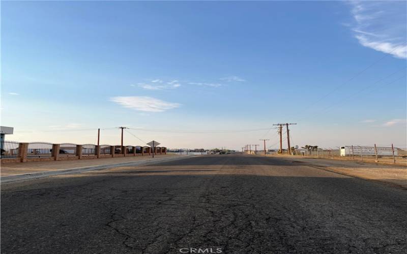 View of the street