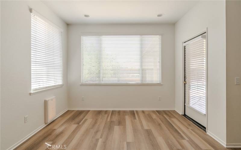 DINING AREA ADJACENT TO THE KITCHEN