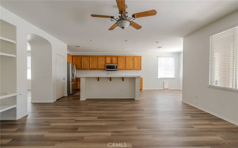 FAMILY ROOM/KITCHEN