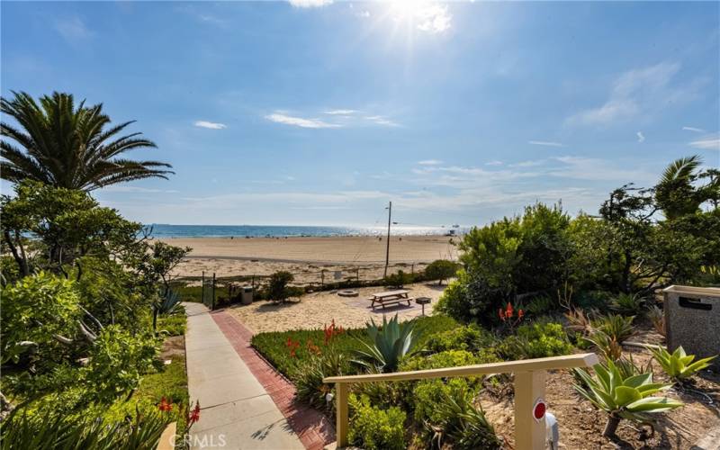 Private Firepit and Beach