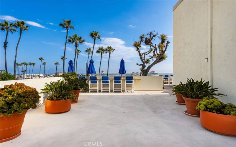 Enjoy plenty of seating area all around the property for enjoying sunset views