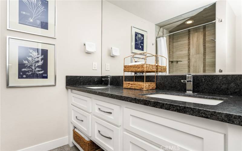 Upstairs Bathroom with Plenty of Storage