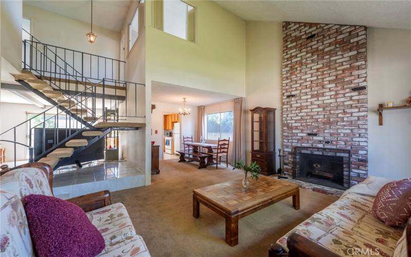 View of formal living room