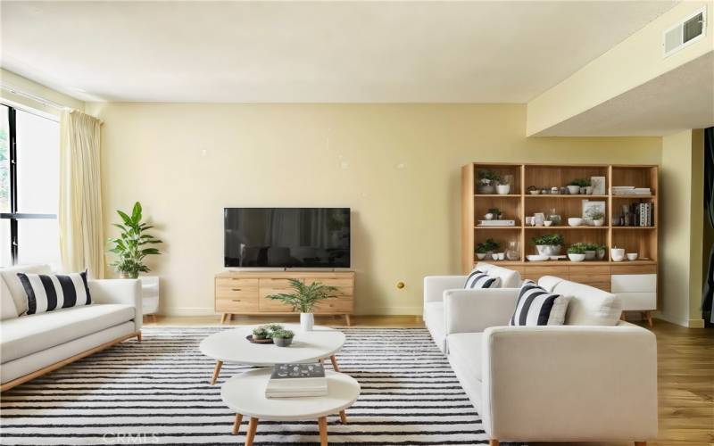 virtual staging | living room