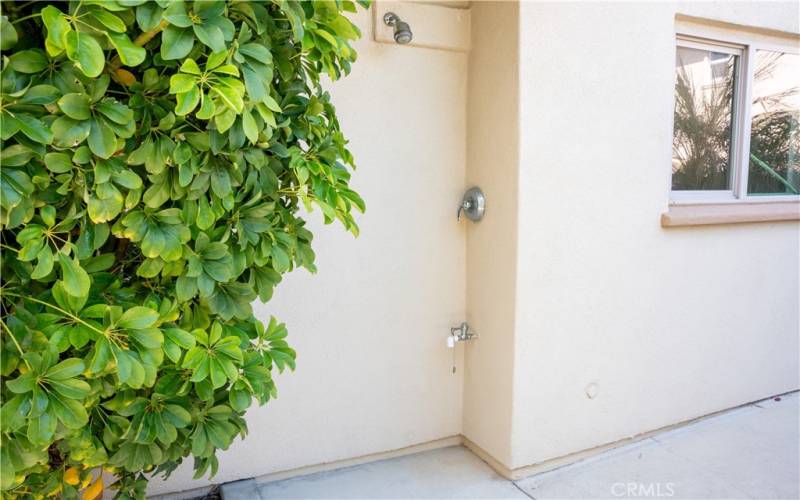 Outdoor shower