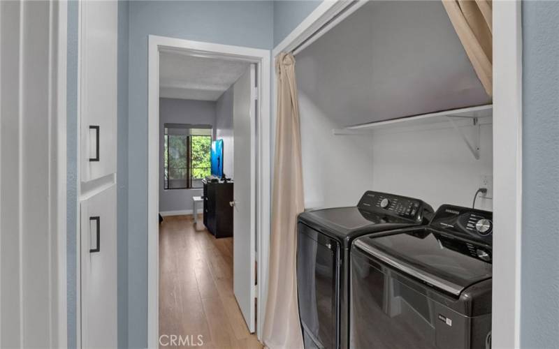 Washer and Dryer room